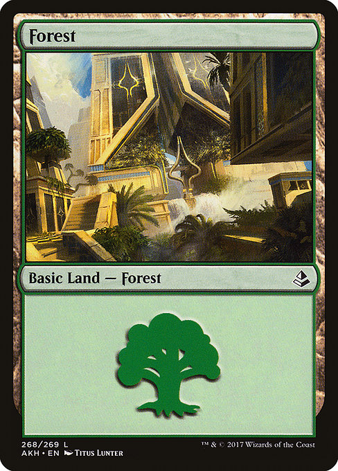 Forest (268) - Amonkhet #268