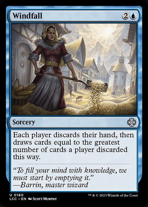 Windfall - The Lost Caverns of Ixalan Commander #180