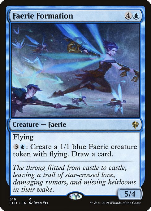 Faerie Formation - Throne of Eldraine #316