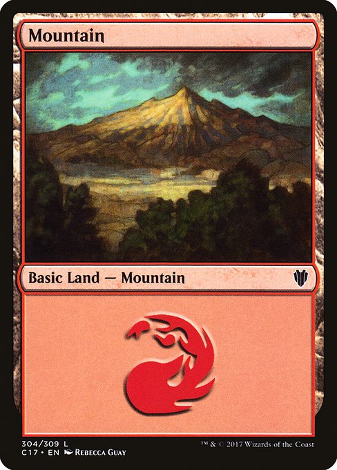Mountain (304) - Commander 2017 #304