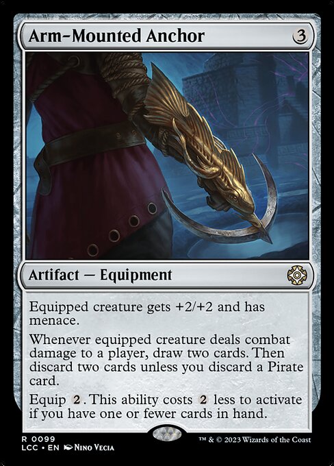 Arm-Mounted Anchor - The Lost Caverns of Ixalan Commander #99