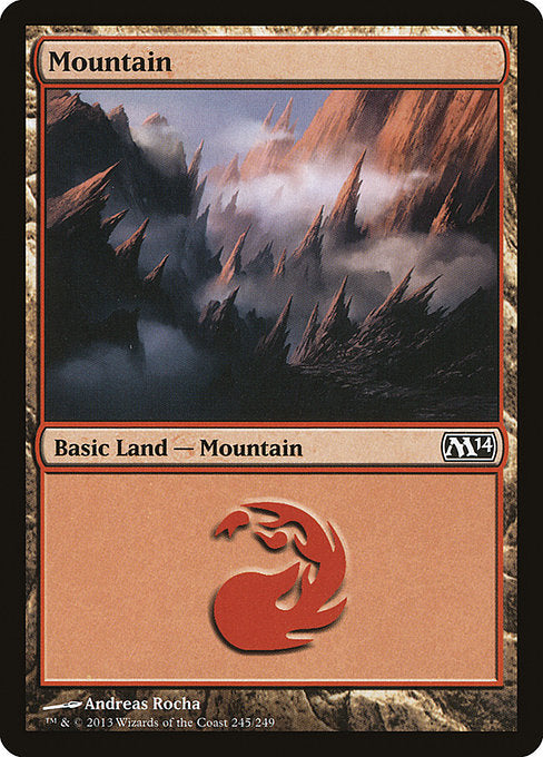 Mountain (245) - Magic 2014 #245