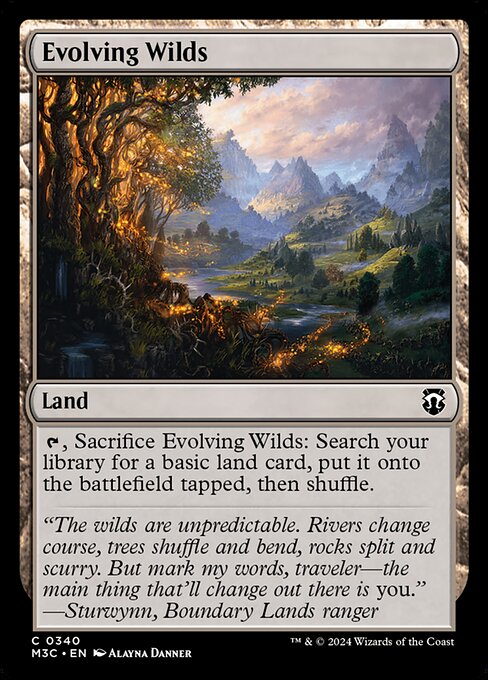 Evolving Wilds - Modern Horizons 3 Commander #340