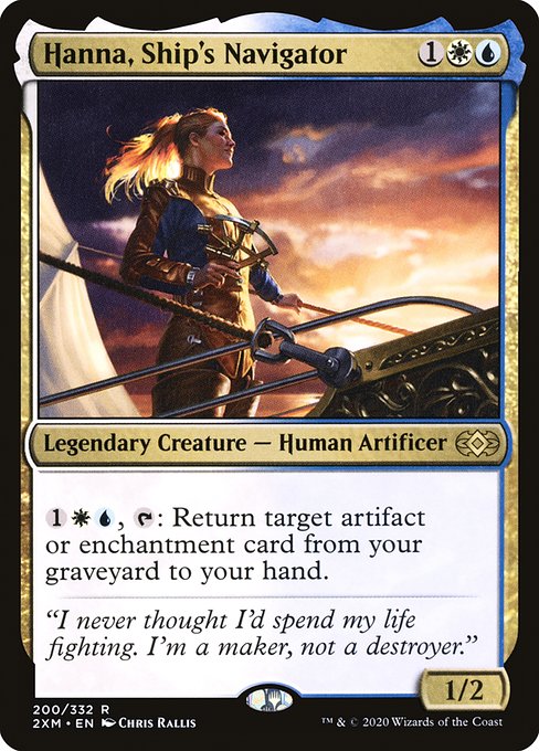 Hanna, Ship's Navigator - Double Masters #200