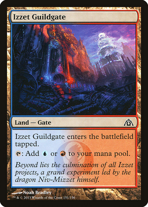 Izzet Guildgate - Dragon's Maze #151