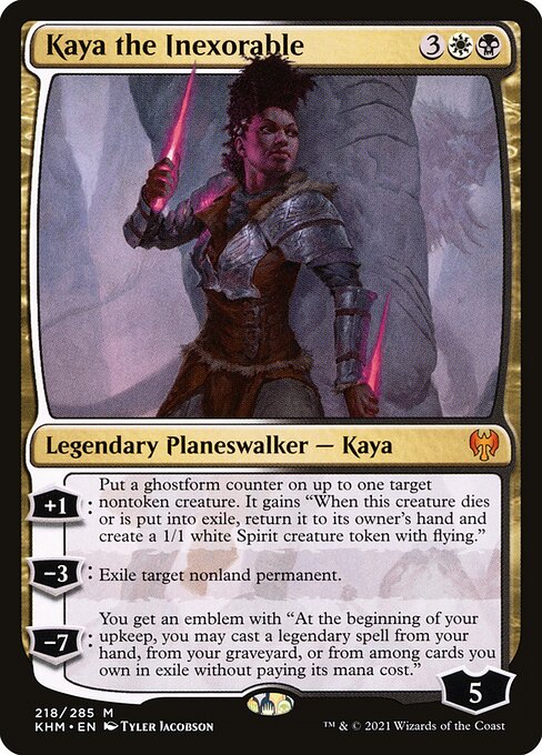 Kaya the Inexorable - Kaldheim #218