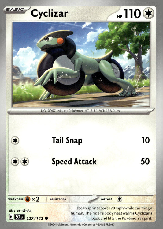 Cyclizar - SV07: Stellar Crown: 127 - Near Mint - Common - English