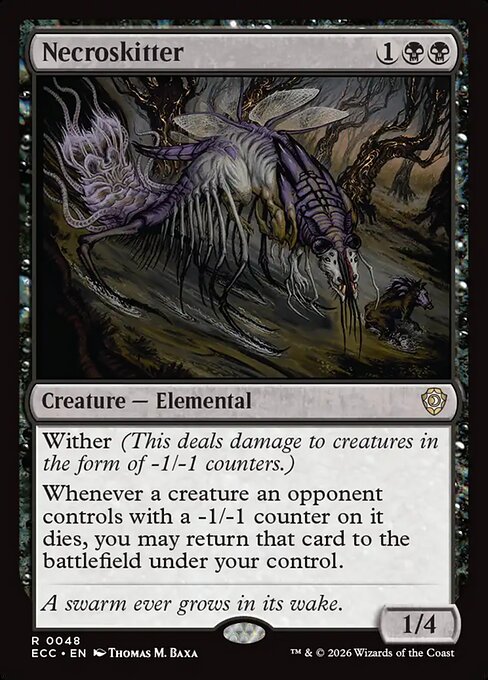 Necroskitter - Lorwyn Eclipsed Commander #48