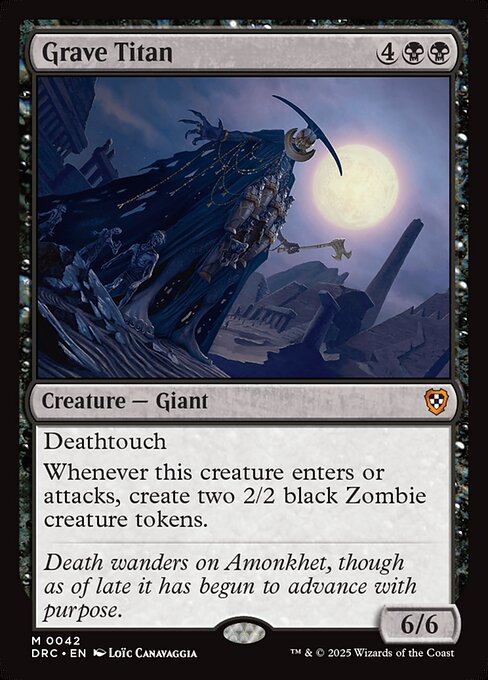 Grave Titan - Aetherdrift Commander #42