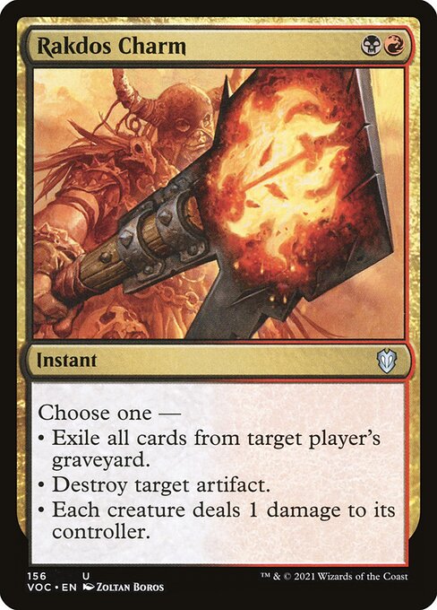 Rakdos Charm - Crimson Vow Commander #156