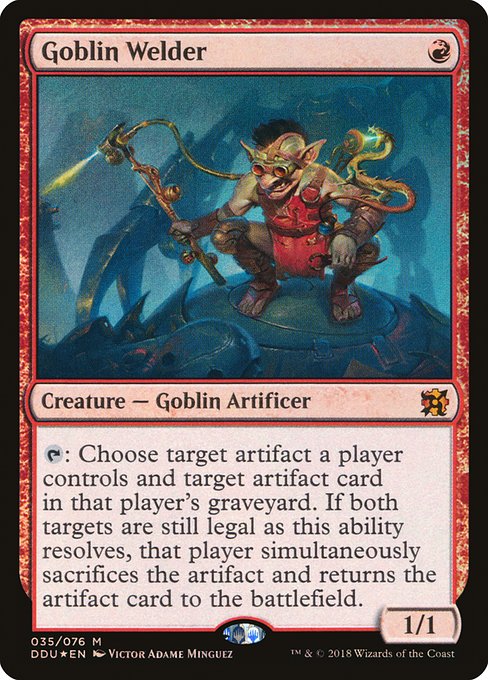 Goblin Welder - Duel Decks: Elves vs. Inventors #35
