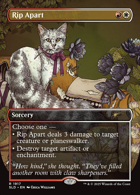Rip Apart (1917) (Rainbow Foil) - Secret Lair Drop #1917
