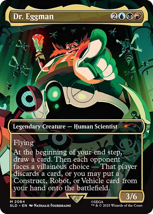 Dr. Eggman (Rainbow Foil) - Secret Lair Drop #2084