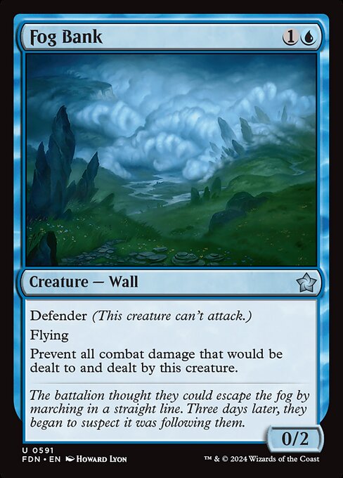 Fog Bank - Foundations #591
