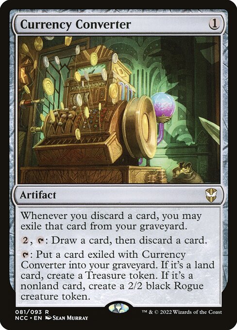 Currency Converter - New Capenna Commander #81