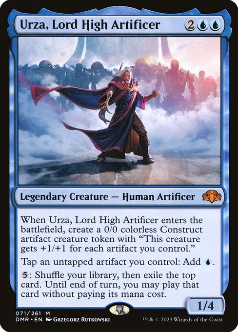 Urza, Lord High Artificer - Dominaria Remastered #71