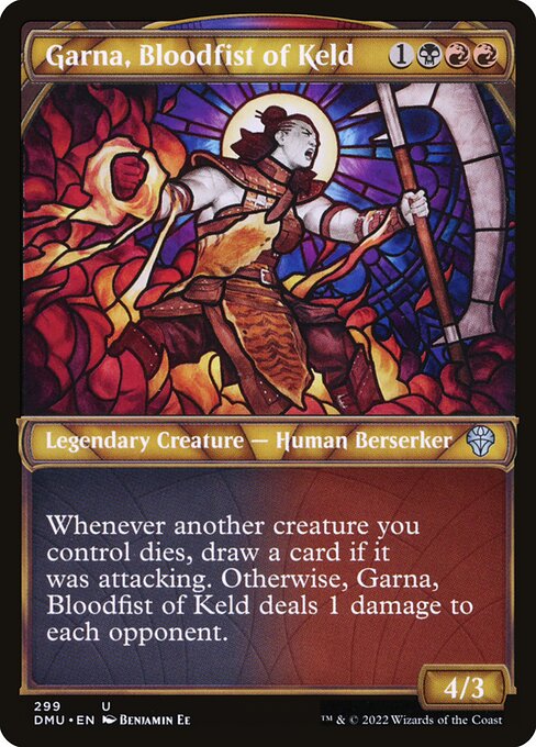 Garna, Bloodfist of Keld (Showcase) - Dominaria United #299