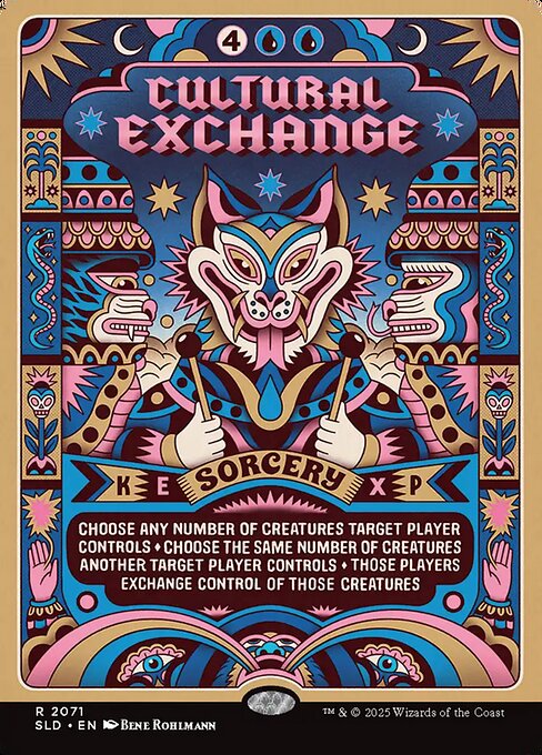 Cultural Exchange (Rainbow Foil) - Secret Lair Drop #2071