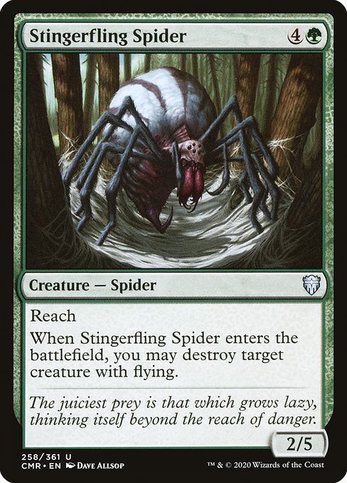 Stingerfling Spider - Commander Legends #258
