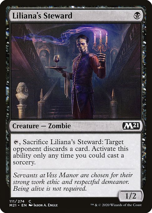 Liliana's Steward - Core Set 2021 #111