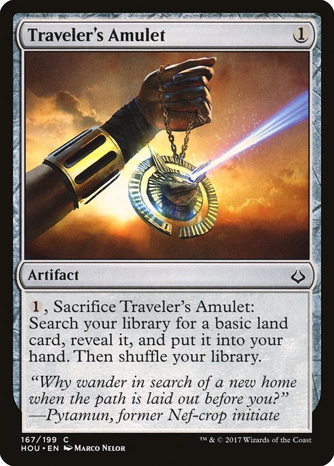 Traveler's Amulet - Hour of Devastation #167