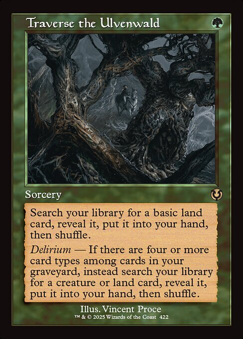 Traverse the Ulvenwald (Retro Frame) - Innistrad Remastered #422