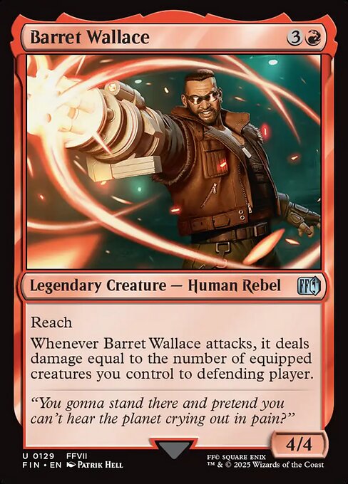 Barret Wallace - Final Fantasy #129