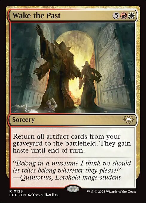 Wake the Past - Edge of Eternities Commander #128