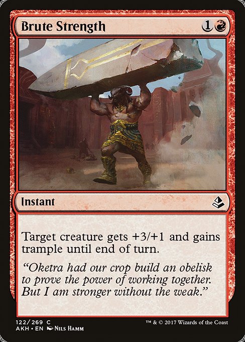 Brute Strength - Amonkhet #122