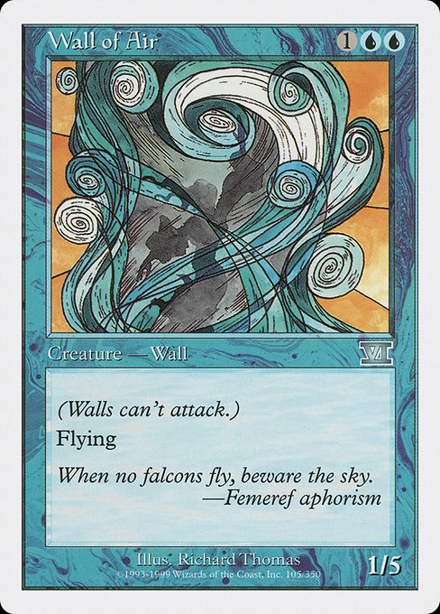 Wall of Air - Classic Sixth Edition #105