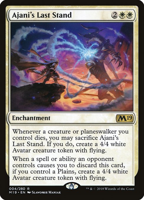 Ajani's Last Stand - Core Set 2019 #4