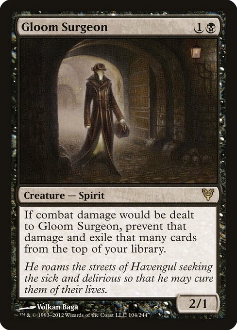 Gloom Surgeon - Avacyn Restored #104