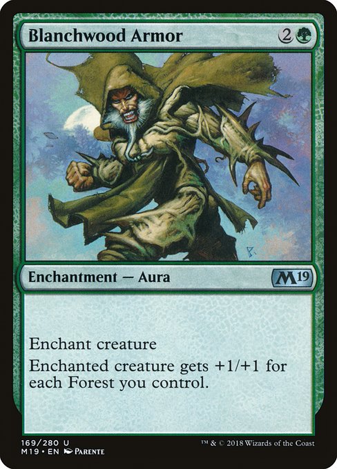 Blanchwood Armor - Core Set 2019 #169