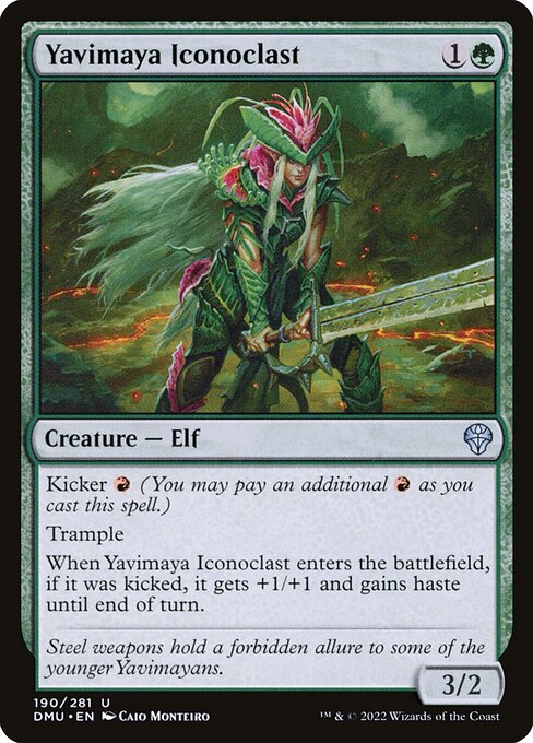Yavimaya Iconoclast - Dominaria United #190