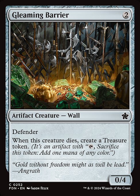 Gleaming Barrier - Foundations #252
