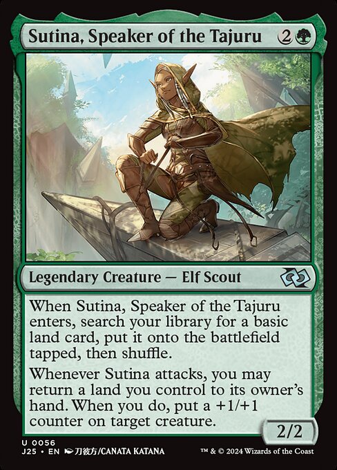 Sutina, Speaker of the Tajuru (Anime) - Foundations Jumpstart #56