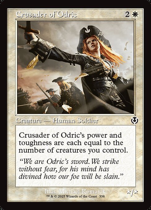 Crusader of Odric (Retro Frame) - Innistrad Remastered #338