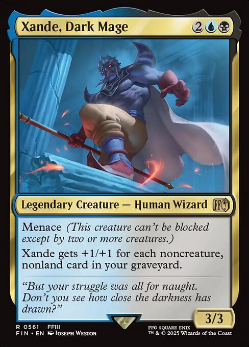Xande, Dark Mage - Final Fantasy #561