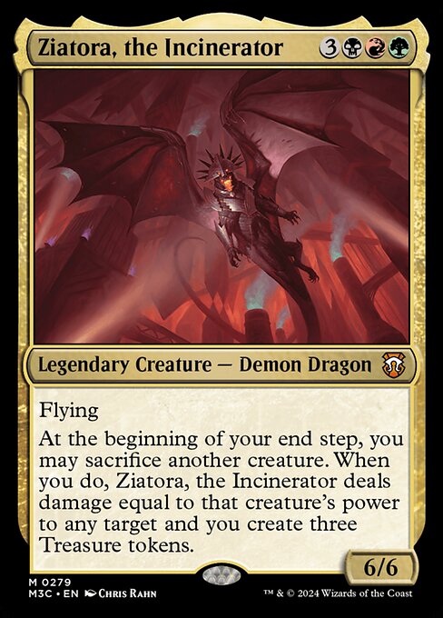 Ziatora, the Incinerator - Modern Horizons 3 Commander #279