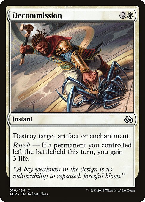 Decommission - Aether Revolt #16