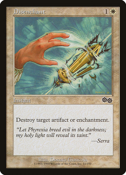 Disenchant - Urza's Saga #12