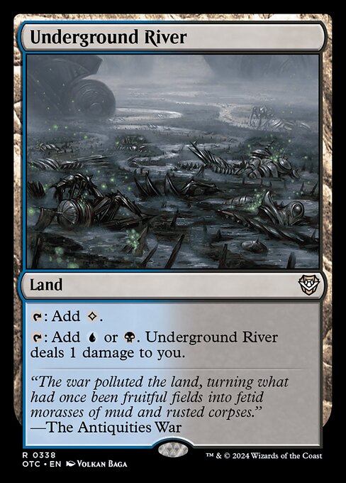 Underground River - Outlaws of Thunder Junction Commander #338