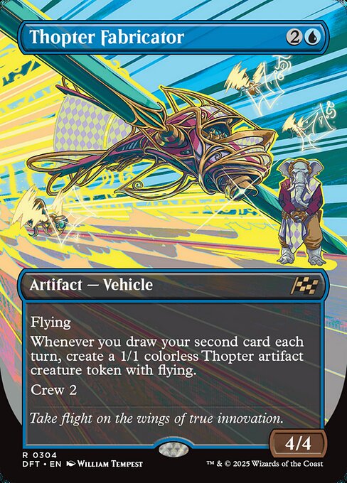 Thopter Fabricator (Borderless) - Aetherdrift #304