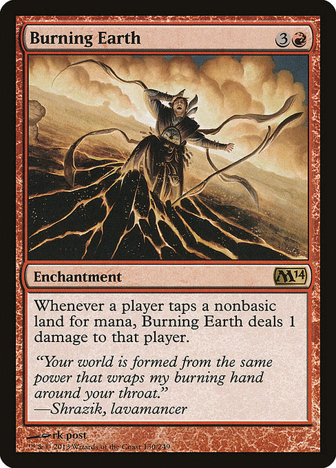 Burning Earth - Magic 2014 #130