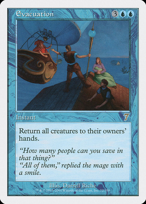 Evacuation - Seventh Edition #72
