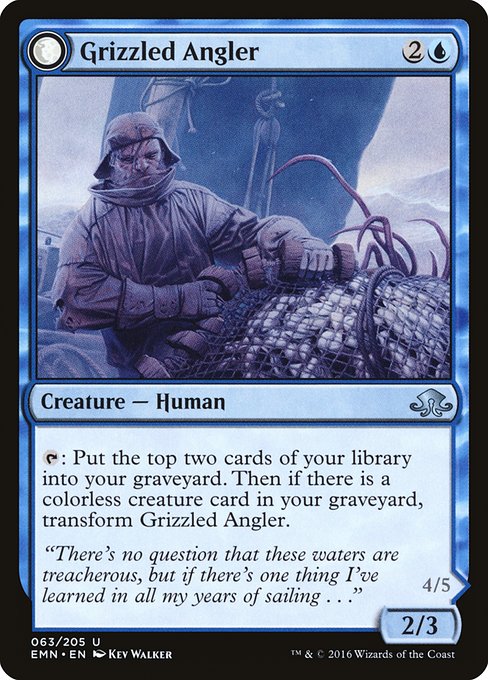 Grizzled Angler - Eldritch Moon #63
