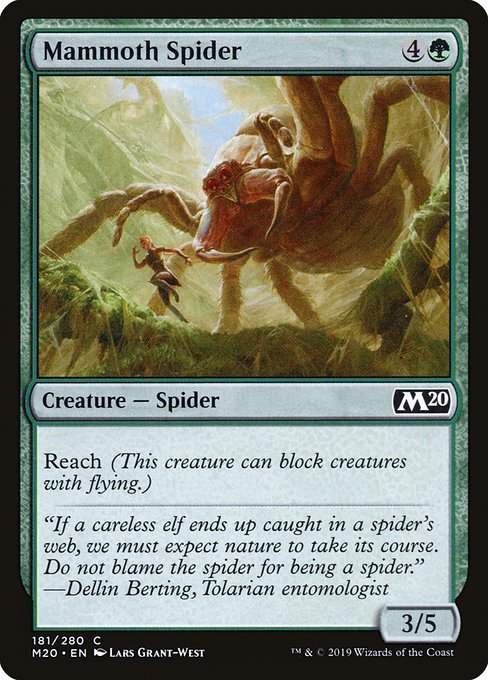 Mammoth Spider - Core Set 2020 #181