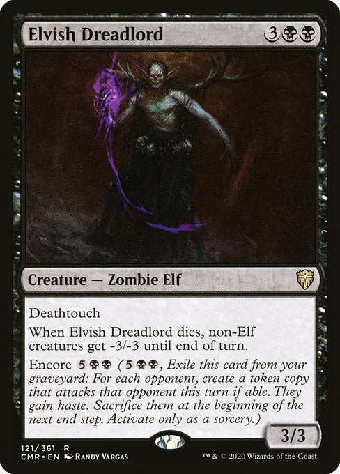Elvish Dreadlord - Commander Legends #121