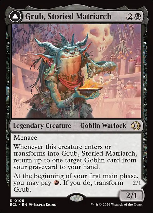 Grub, Storied Matriarch - Lorwyn Eclipsed #105