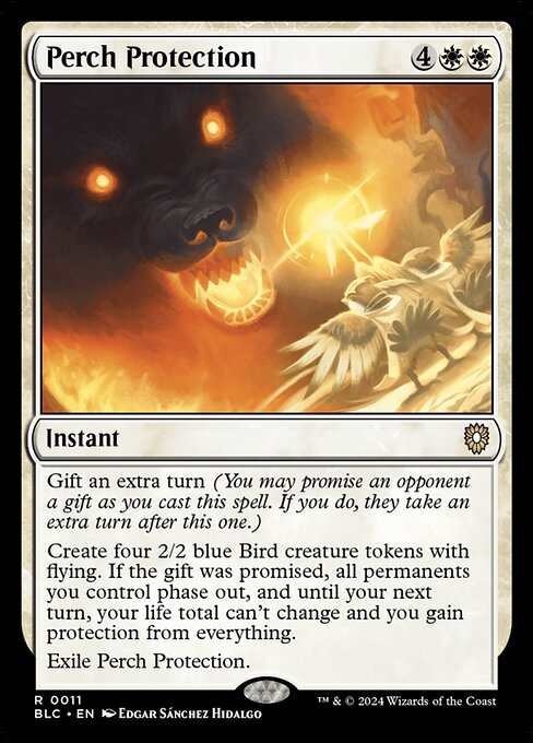 Perch Protection - Bloomburrow Commander #11